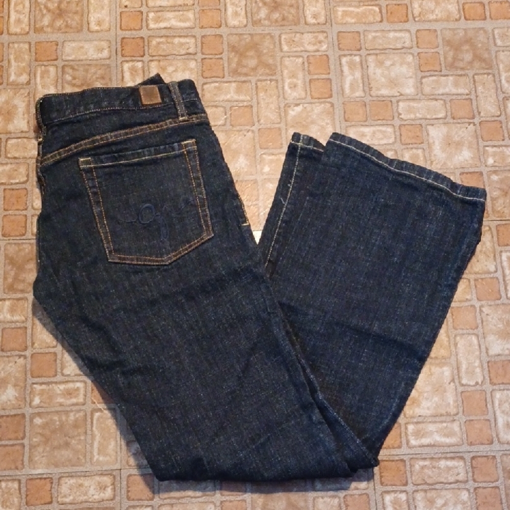 GUESS Women's Dark Indigo Bootcut Jeans Size 31 Stretch
